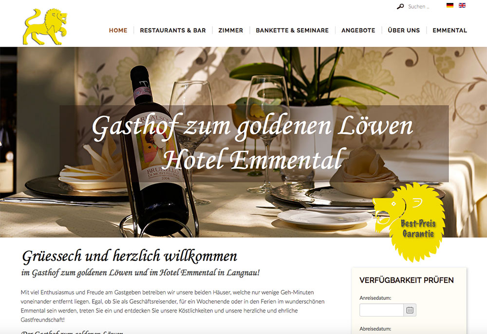 Gasthof zum goldenen Löwen und Hotel Emmental